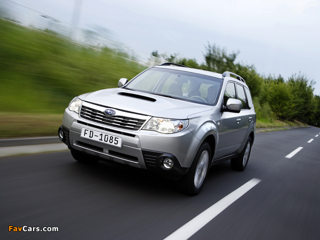 Subaru Forester 2.0D 2008–11 wallpapers (640 x 480)