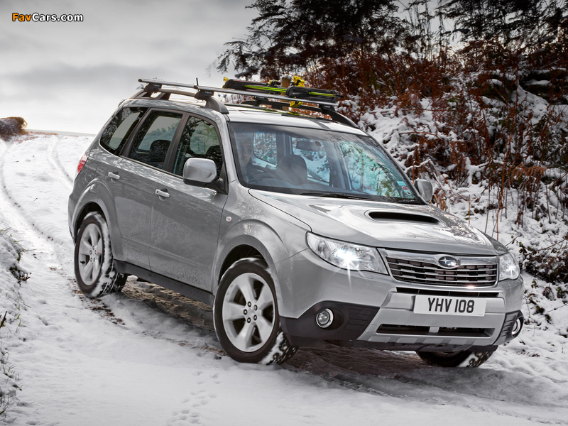 Subaru Forester 2.0D UK-spec (SH) 2008–11 wallpapers (800 x 600)