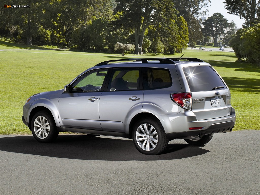 Subaru Forester US-spec (SH) 2010–12 pictures (1024 x 768)