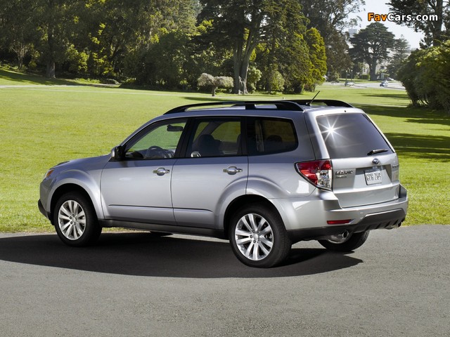 Subaru Forester US-spec (SH) 2010–12 pictures (640 x 480)
