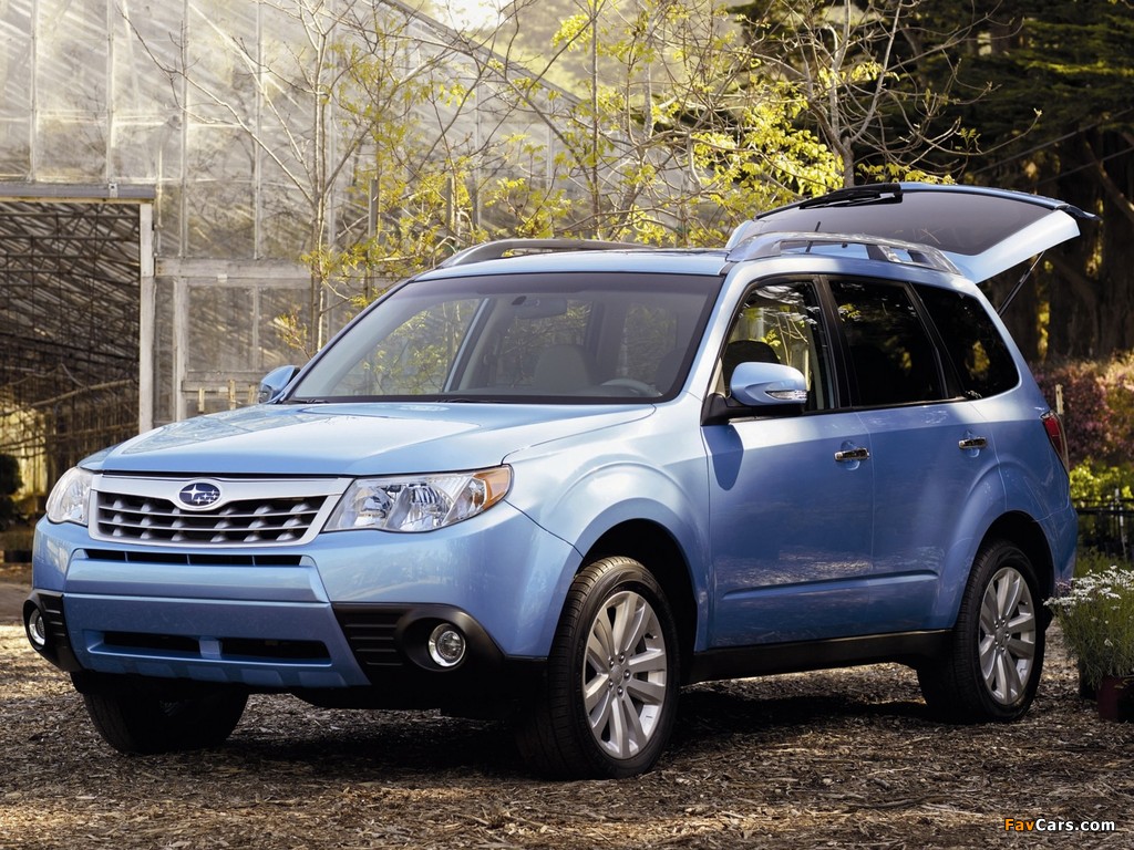 Subaru Forester US-spec (SH) 2010–12 wallpapers (1024 x 768)