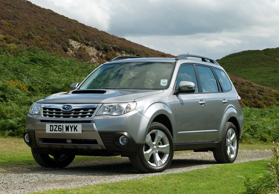 Subaru Forester 2.0D UK-spec (SH) 2011 wallpapers