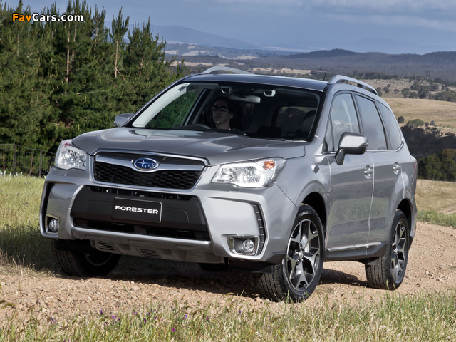 Subaru Forester 2.0XT AU-spec 2012 pictures (640 x 480)