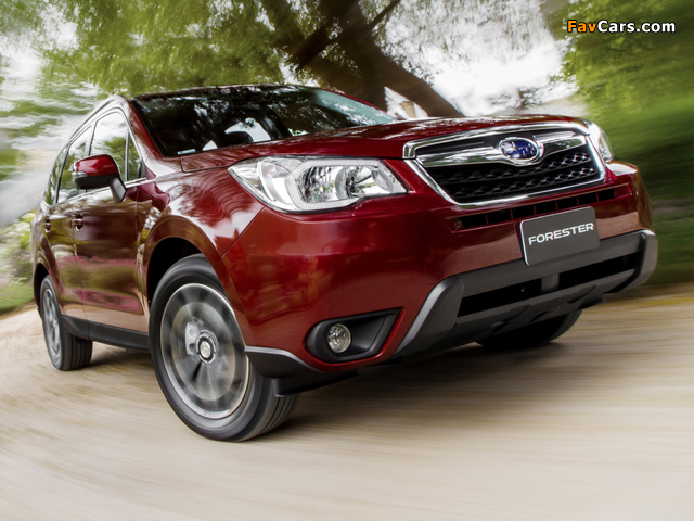 Subaru Forester 2.5i-S AU-spec 2012 pictures (640 x 480)