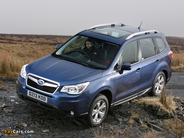 Subaru Forester 2.0D XC UK-spec 2013 images (640 x 480)