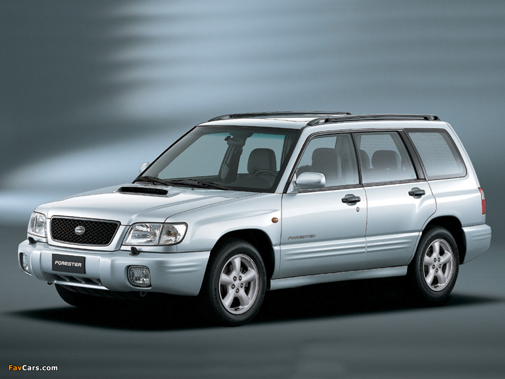 Subaru Forester S-Turbo (SF) 2000–02 wallpapers (1024 x 768)