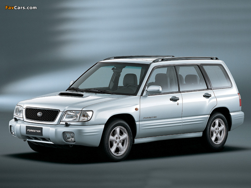Subaru Forester S-Turbo (SF) 2000–02 wallpapers (800 x 600)
