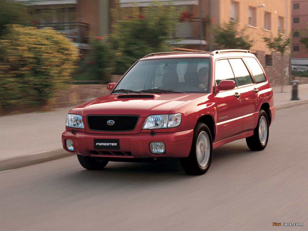 Subaru Forester S-Turbo (SF) 2000–02 wallpapers (1024 x 768)