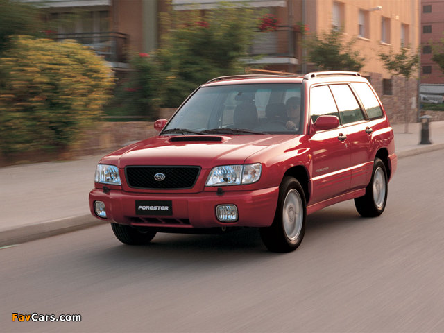 Subaru Forester S-Turbo (SF) 2000–02 wallpapers (640 x 480)