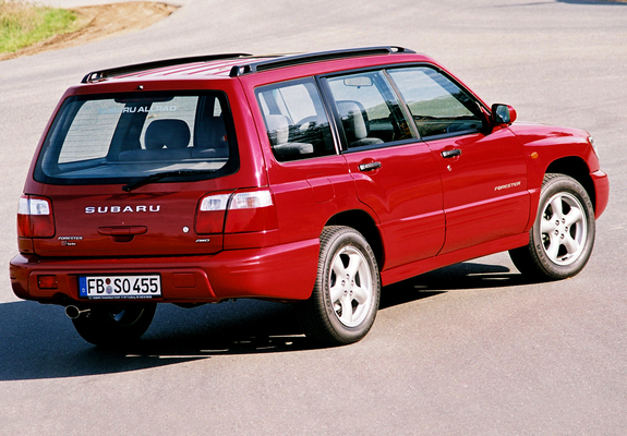 Subaru Forester S-Turbo (SF) 2000–02 wallpapers