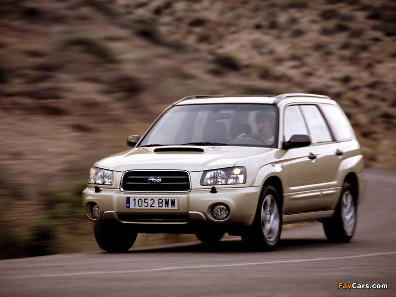 Subaru Forester XT 2003–05 wallpapers (800 x 600)