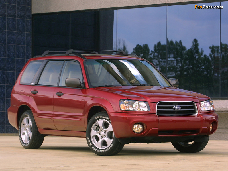 Subaru Forester US-spec (SG) 2003–05 wallpapers (800 x 600)