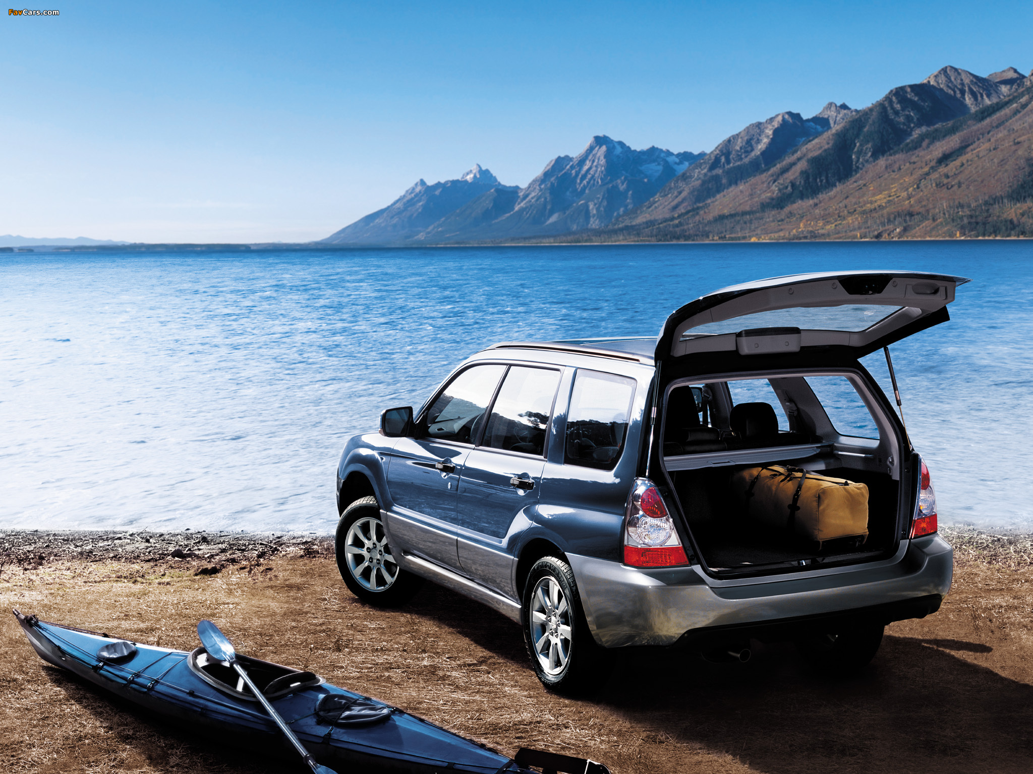 Subaru Forester 2.0X US-spec (SG) 2005–08 wallpapers (2048 x 1536)