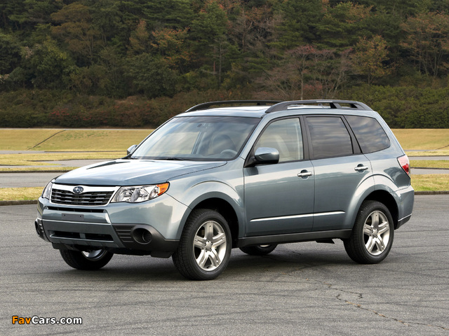 Subaru Forester US-spec 2008–10 wallpapers (640 x 480)