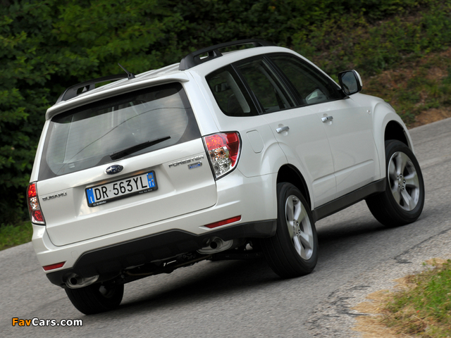 Subaru Forester 2.0D 2008–11 wallpapers (640 x 480)