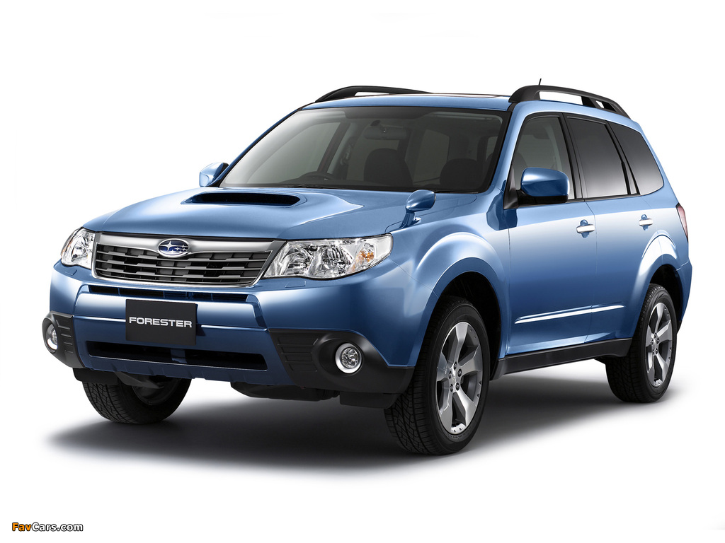 Subaru Forester JP-spec (SH) 2008–10 wallpapers (1024 x 768)