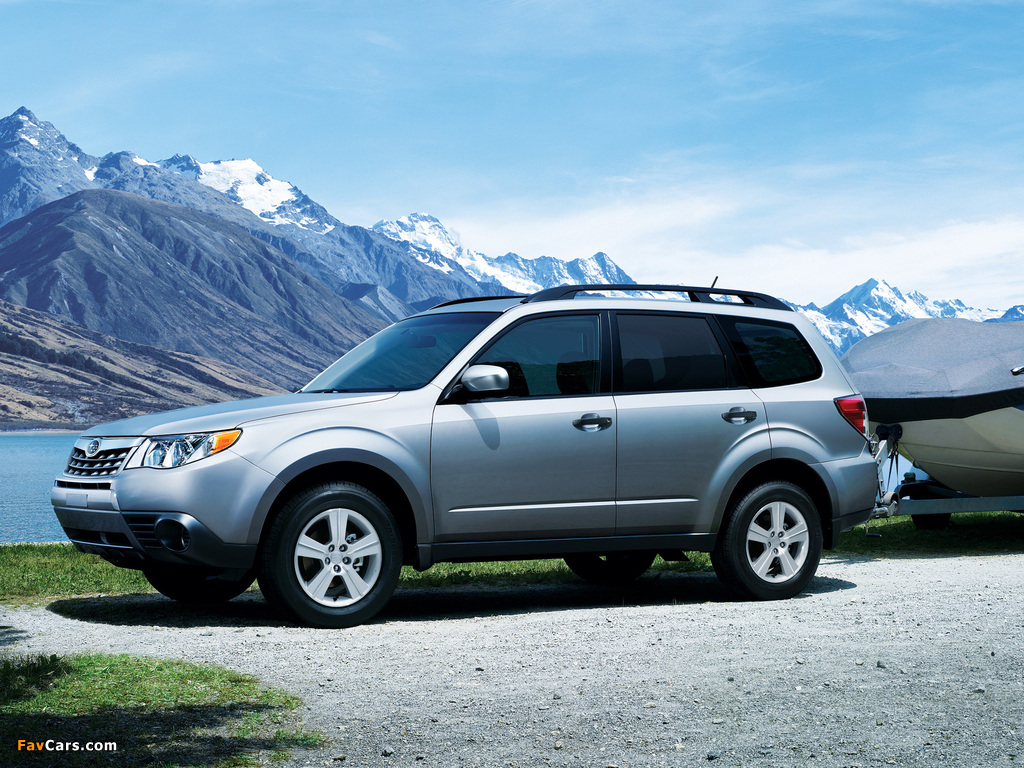 Subaru Forester US-spec (SH) 2010–12 wallpapers (1024 x 768)