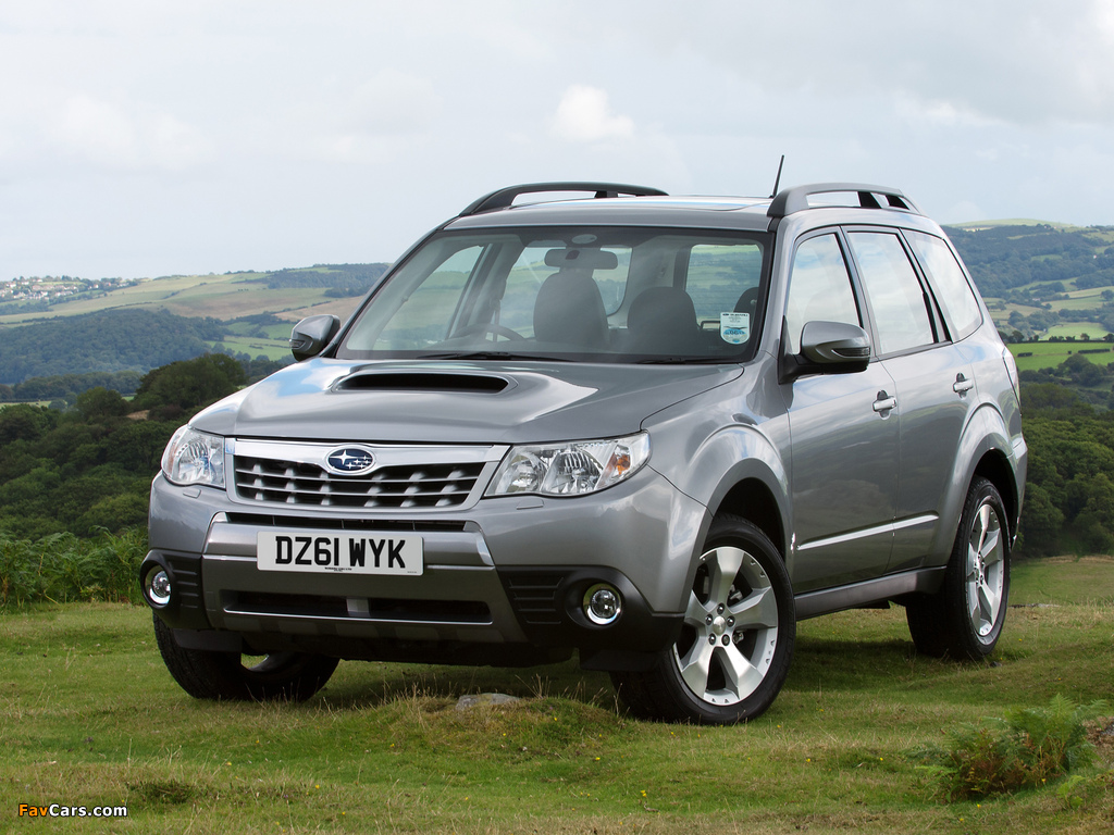 Subaru Forester 2.0D UK-spec (SH) 2011 wallpapers (1024 x 768)