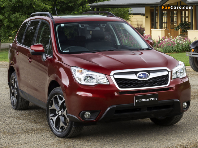 Subaru Forester 2.5i-S AU-spec 2012 wallpapers (640 x 480)