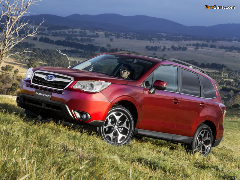 Subaru Forester 2.5i-S AU-spec 2012 wallpapers (800 x 600)