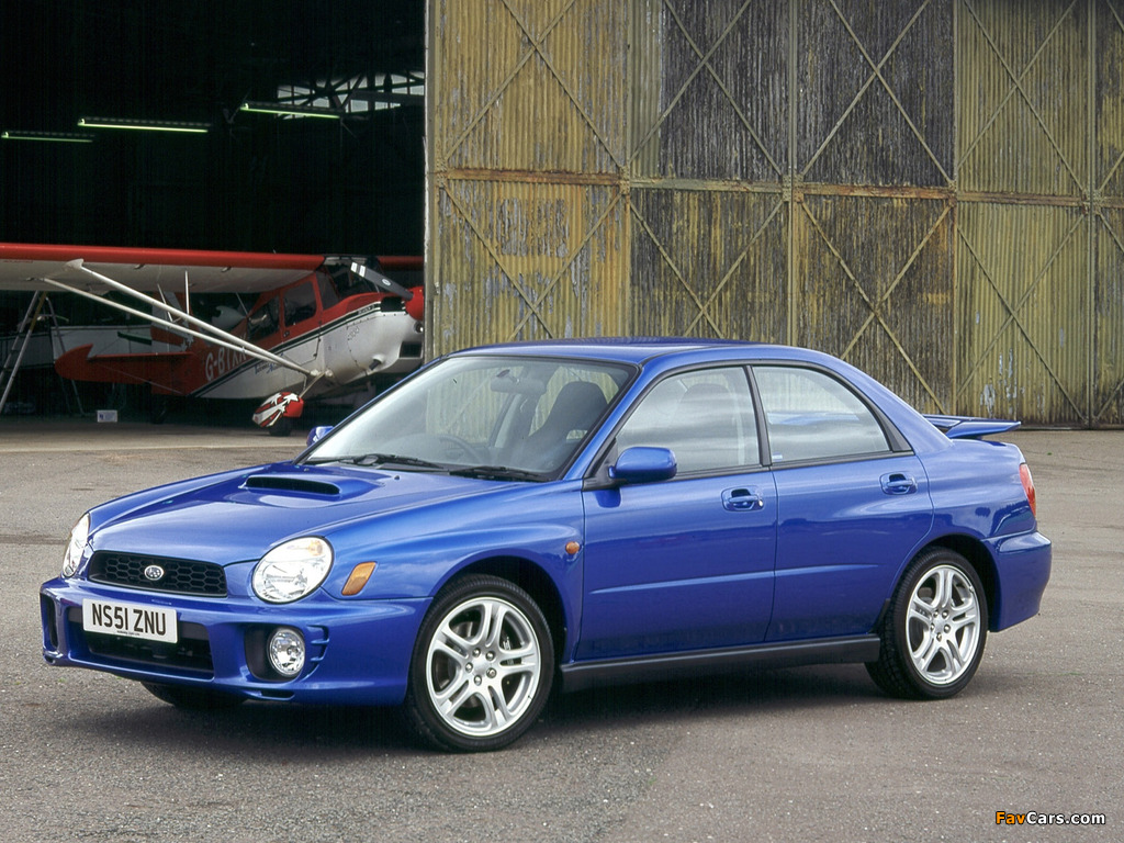 Images of Subaru Impreza WRX UK-spec (GDB) 2000–02 (1024 x 768)