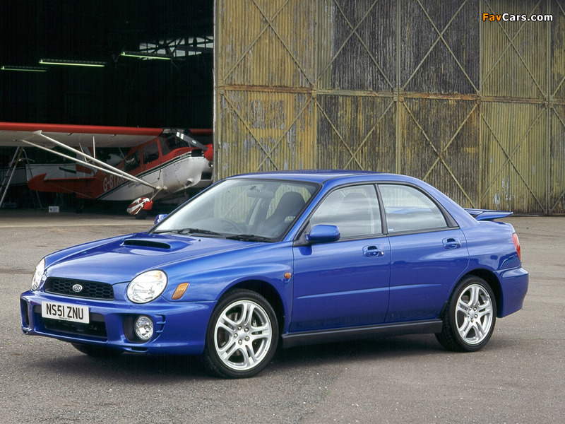 Images of Subaru Impreza WRX UK-spec (GDB) 2000–02 (800 x 600)