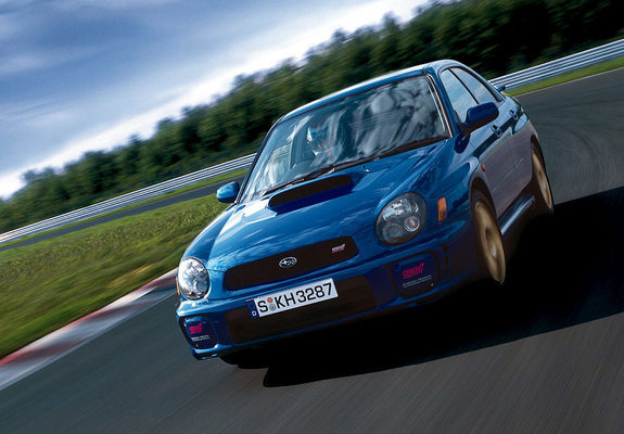 Images of Subaru Impreza WRX STi 2001–02