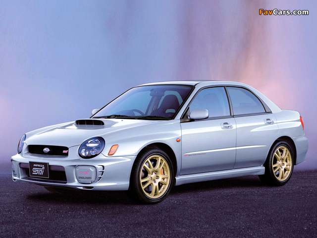 Images of Subaru Impreza WRX STi 2001–02 (640 x 480)