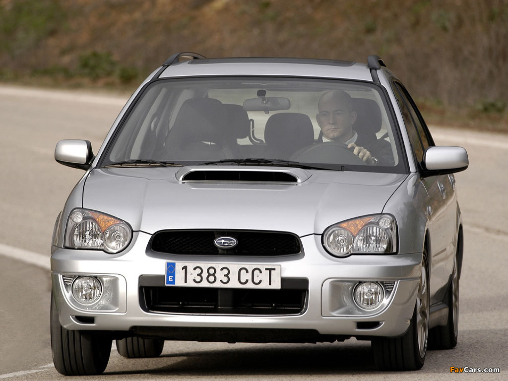 Images of Subaru Impreza WRX Sport Wagon (GGA) 2003–05 (1024 x 768)