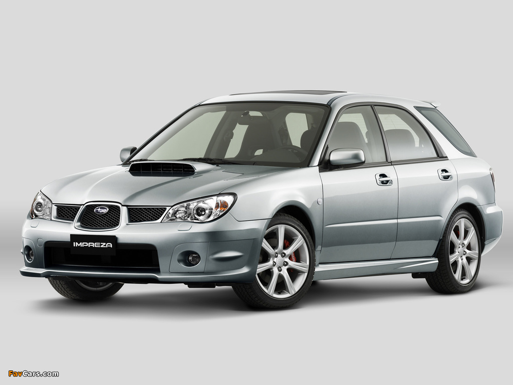 Images of Subaru Impreza WRX Sport Wagon (GGA) 2005–07 (1024 x 768)