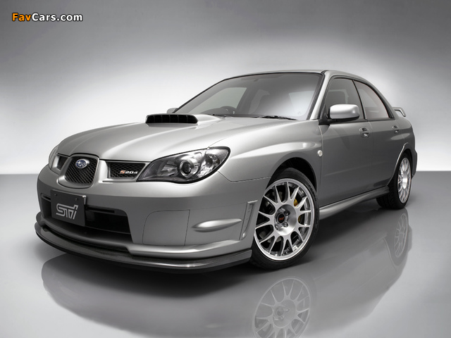 Images of Subaru Impreza STi S204 2006 (640 x 480)