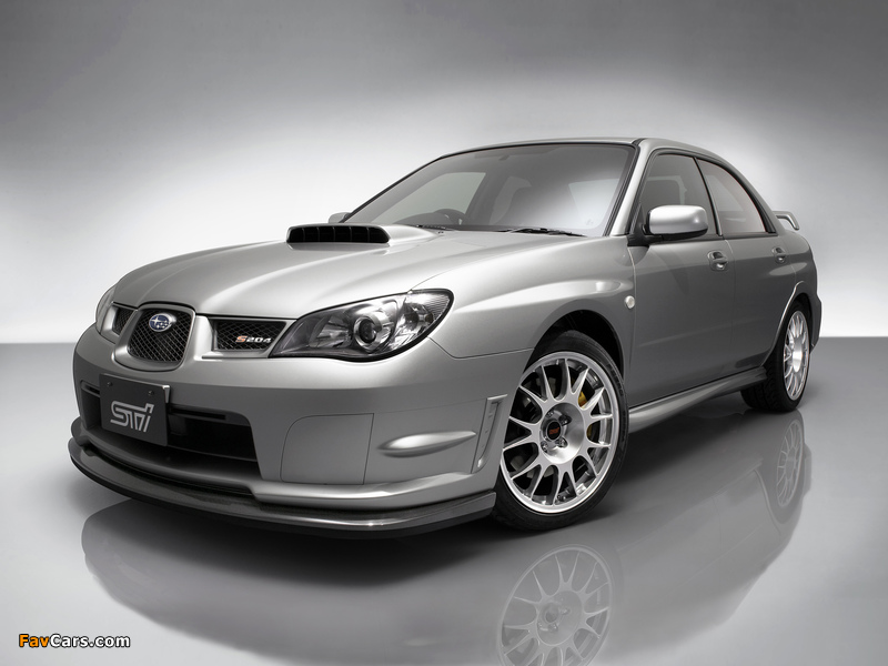 Images of Subaru Impreza STi S204 2006 (800 x 600)