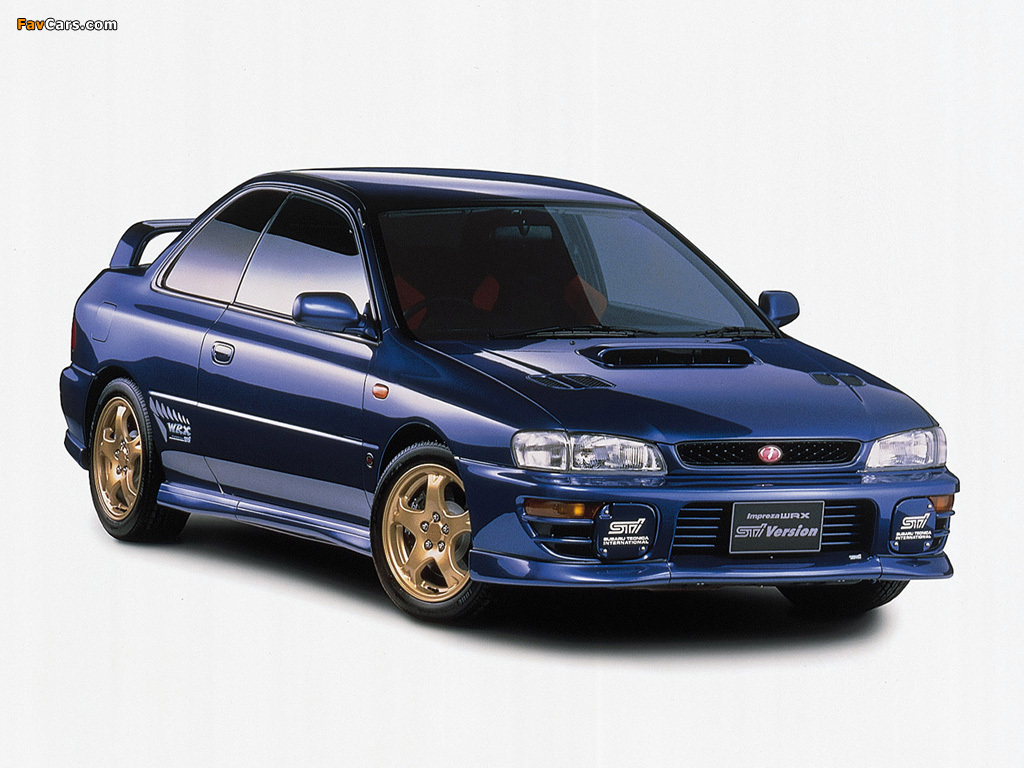 Images of Subaru Impreza WRX Type R STi 1996–97 (1024 x 768)