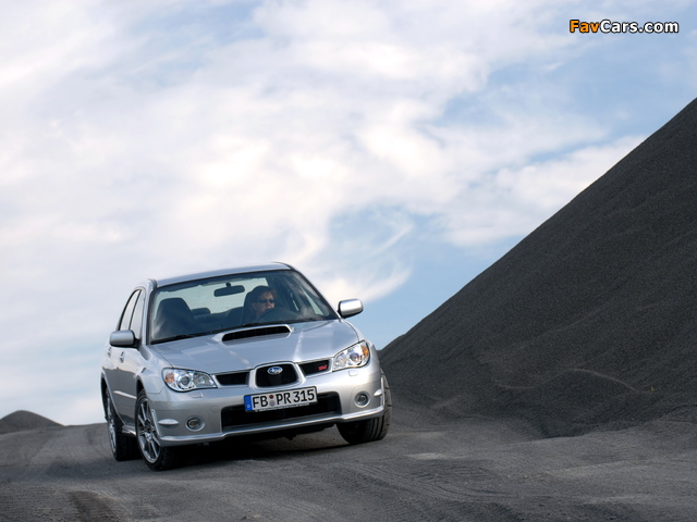 Images of Subaru Impreza WRX STi Limited 2006 (640 x 480)