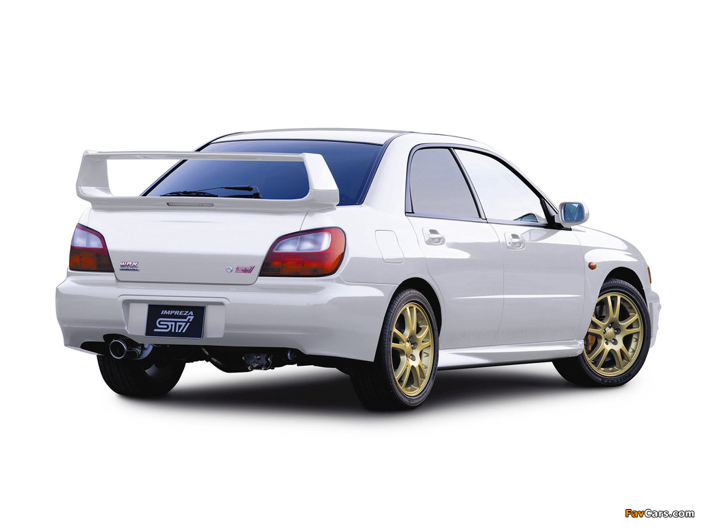 Photos of Subaru Impreza WRX STi Prodrive Style (GDB) 2001–02 (1024 x 768)
