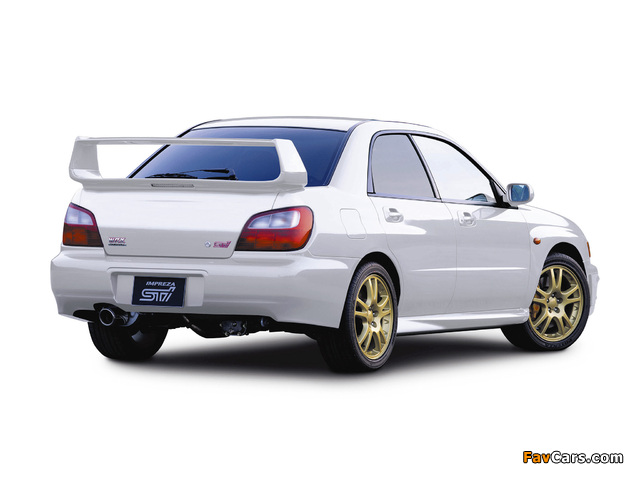 Photos of Subaru Impreza WRX STi Prodrive Style (GDB) 2001–02 (640 x 480)