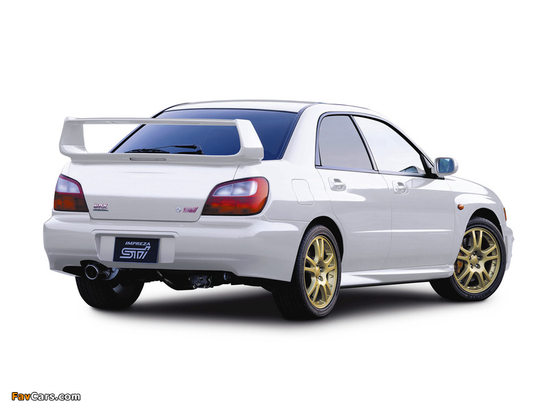 Photos of Subaru Impreza WRX STi Prodrive Style (GDB) 2001–02 (800 x 600)