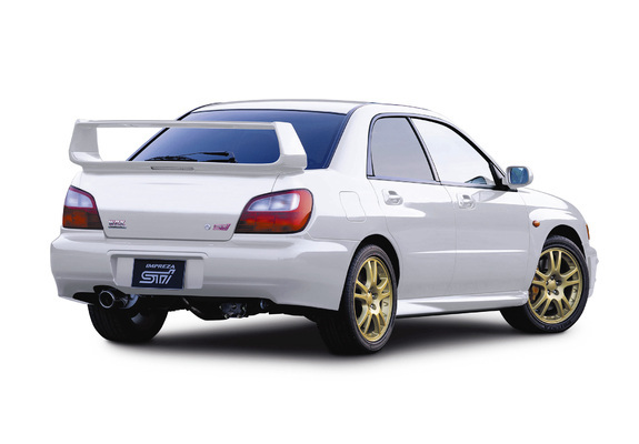 Photos of Subaru Impreza WRX STi Prodrive Style (GDB) 2001–02