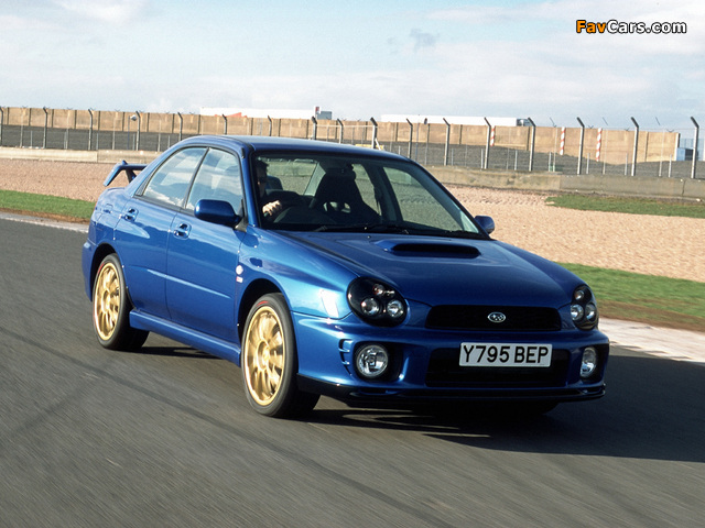 Photos of Subaru Impreza WRX UK300 (GDB) 2001 (640 x 480)