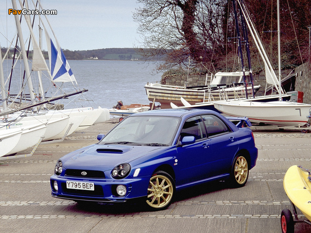 Photos of Subaru Impreza WRX UK300 (GDB) 2001 (640 x 480)