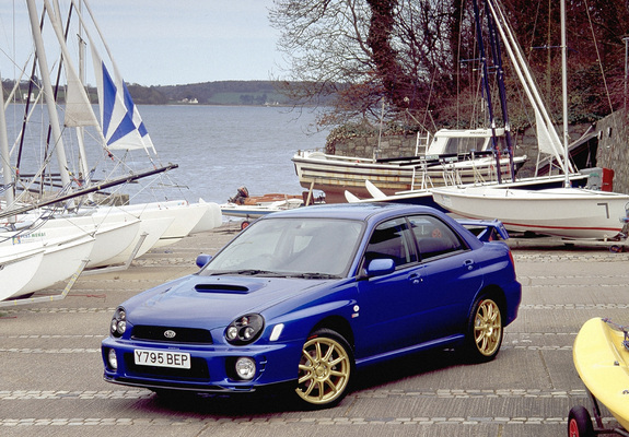 Photos of Subaru Impreza WRX UK300 (GDB) 2001