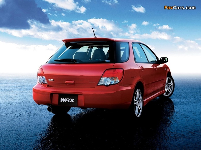 Photos of Subaru Impreza WRX Sport Wagon (GGA) 2003–05 (640 x 480)