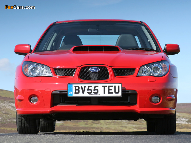 Photos of Subaru Impreza WRX UK-spec (GDB) 2005–07 (640 x 480)