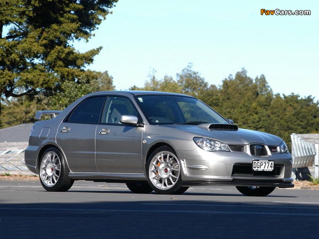 Photos of Subaru Impreza STi S204 2006 (640 x 480)