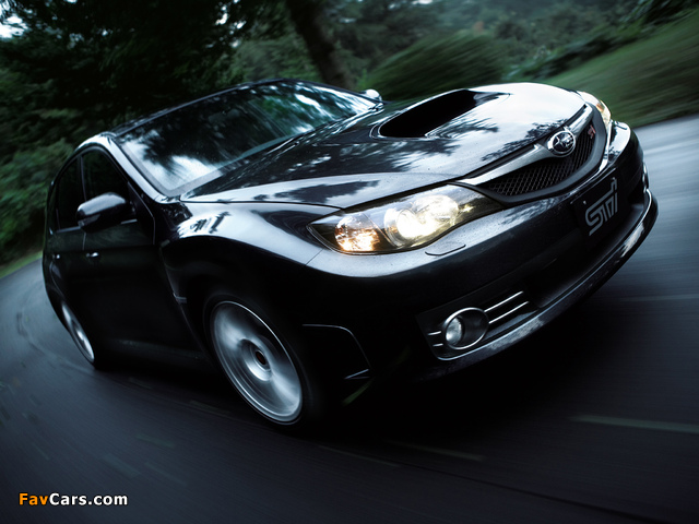 Photos of Subaru Impreza WRX STi A-Line (GRF) 2009–10 (640 x 480)