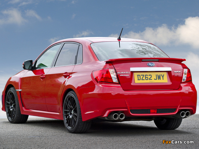 Photos of Subaru Impreza WRX STi Sedan UK-spec 2010 (640 x 480)