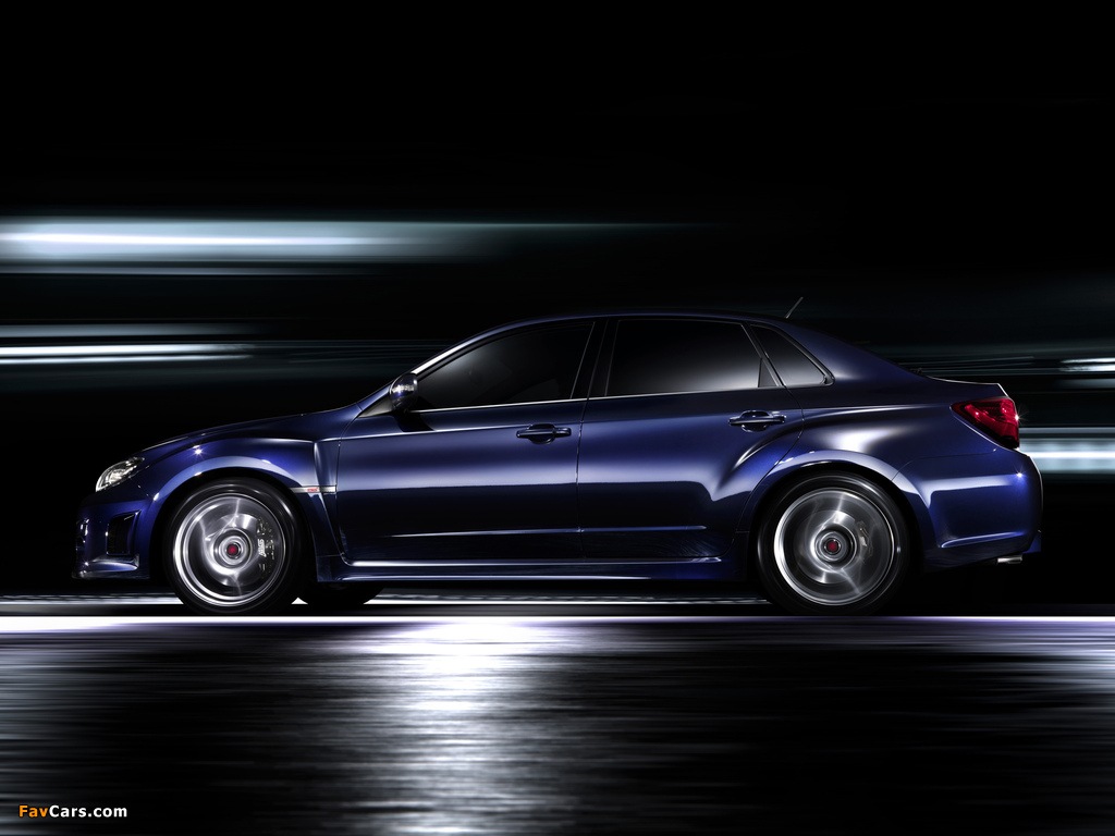 Photos of Subaru Impreza WRX STi Sedan A-Line 2010–11 (1024 x 768)