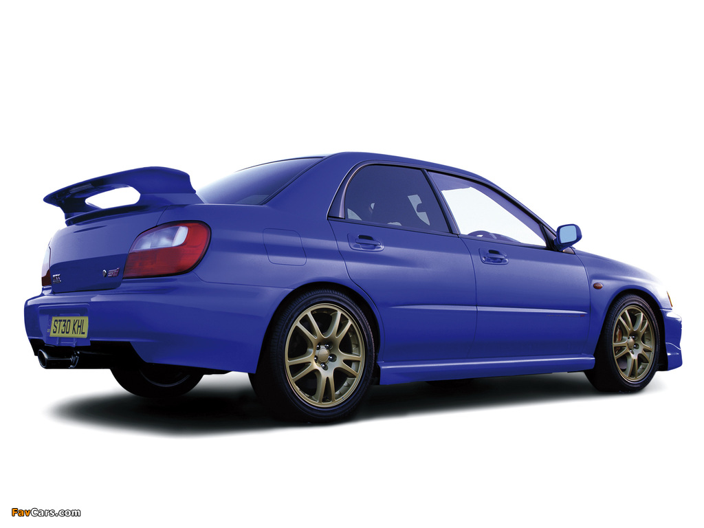 Photos of Subaru Impreza WRX STi 2001–02 (1024 x 768)