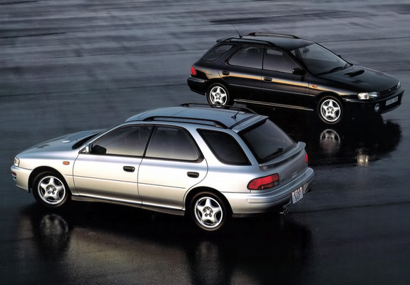 Pictures of Subaru Impreza WRX Wagon (GF8) 1992–96