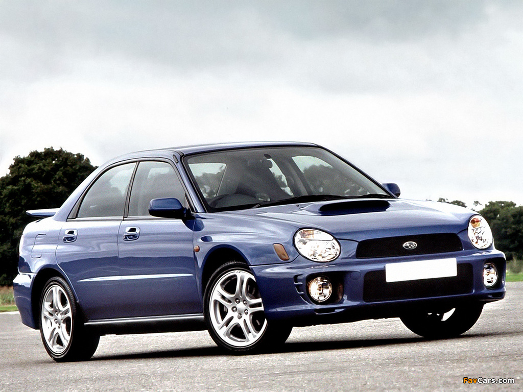 Pictures of Subaru Impreza WRX UK-spec (GDB) 2000–02 (1024 x 768)